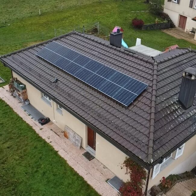 Panneaux photovoltaïques Versoix