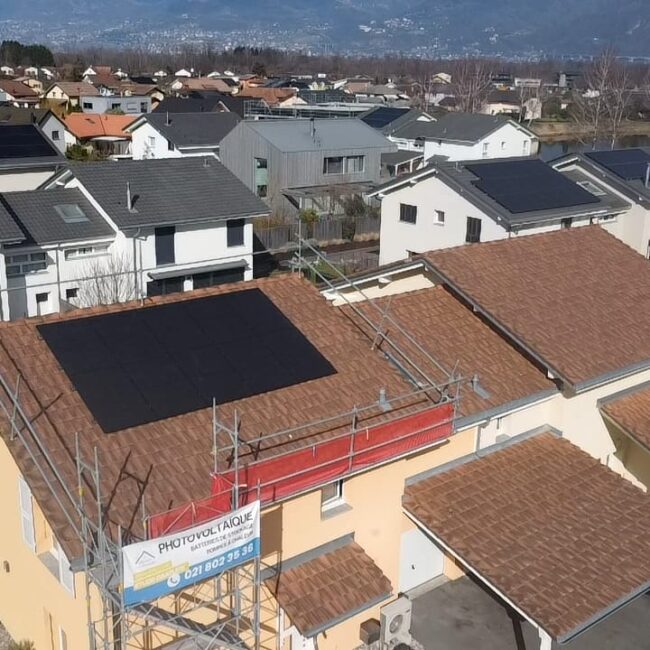 Panneaux photovoltaïques Port-Valais