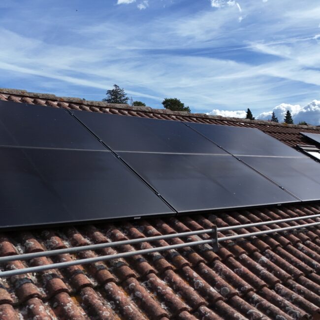 Panneaux photovoltaïques Chavornay