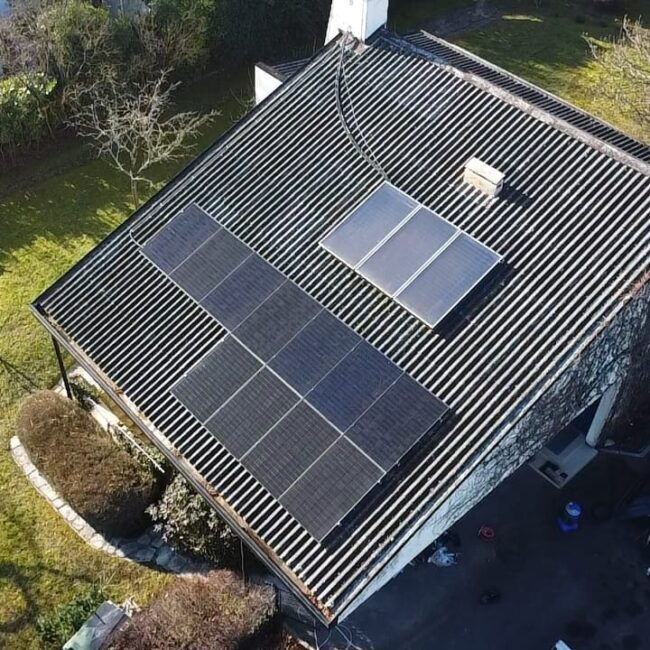 Panneaux photovoltaïques Anières