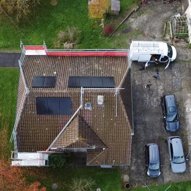 Panneaux photovoltaïques Préverenges