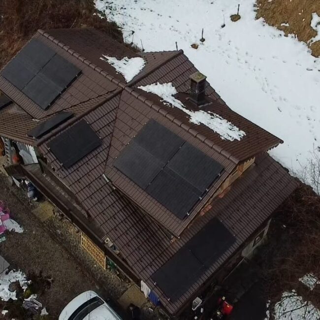 Panneaux photovoltaïques La Chaux de fonds