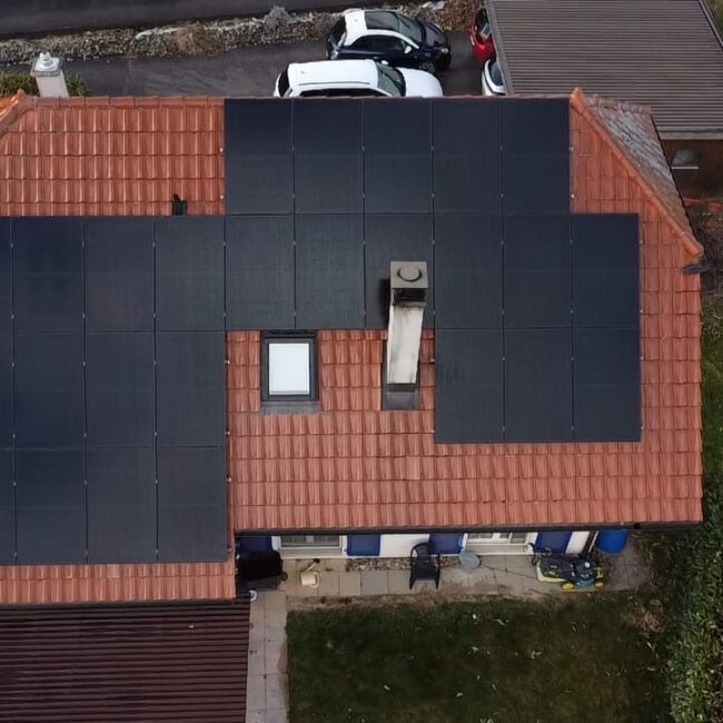 Panneaux photovoltaïques Bollion