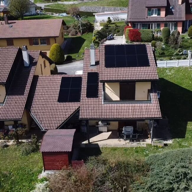 Panneaux photovoltaïques Moudon