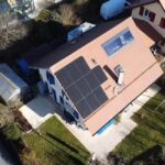 Panneaux photovoltaïques Châtillens