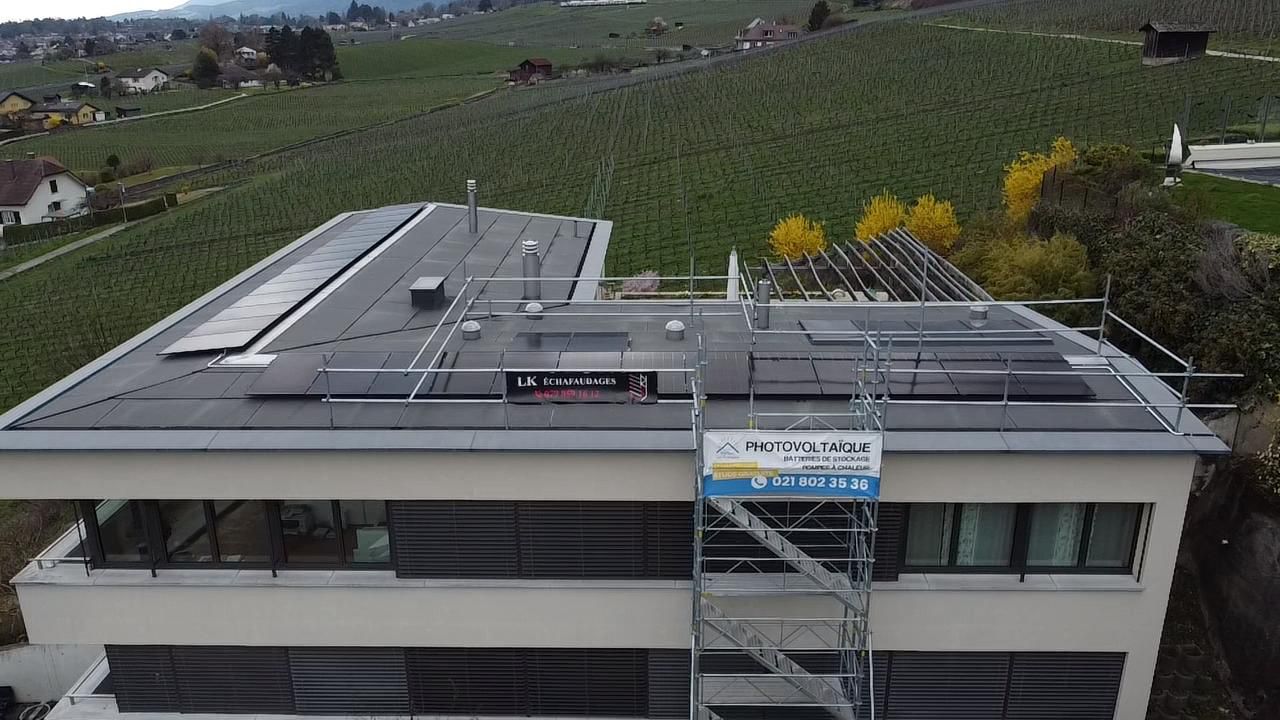 Panneaux photovoltaïques Auvernier