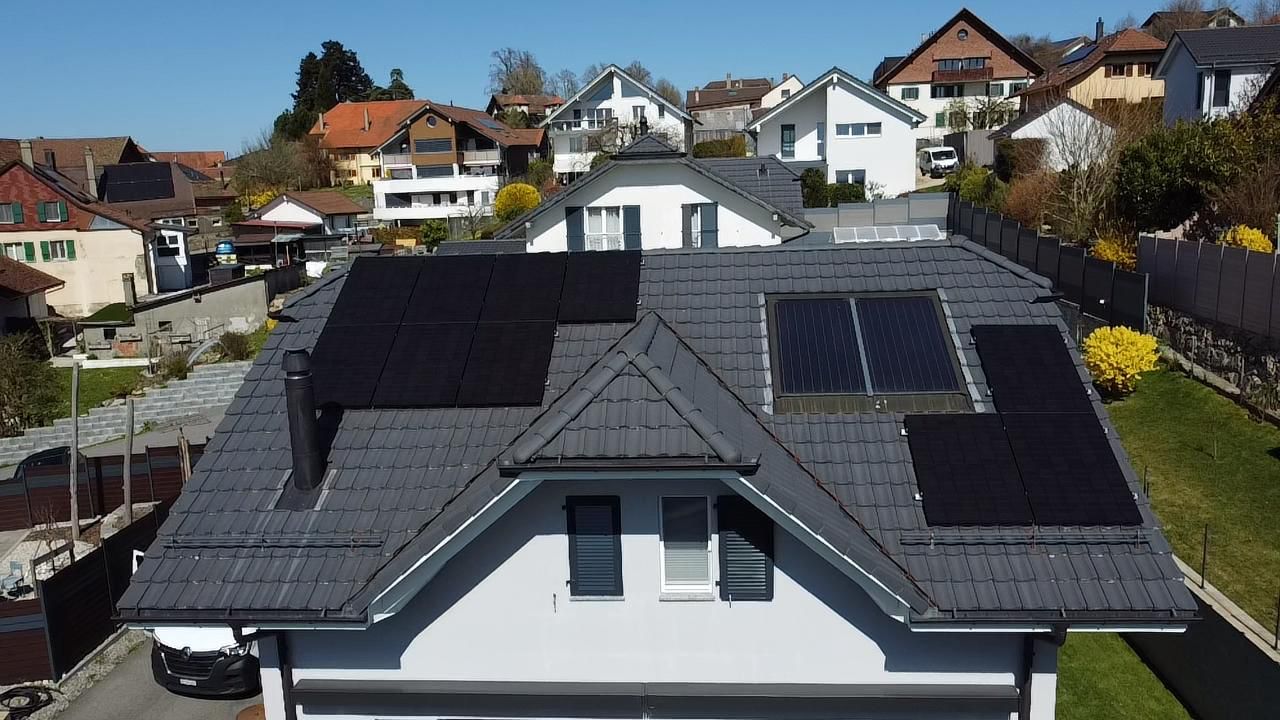 Panneaux photovoltaïques Saint-Cierges