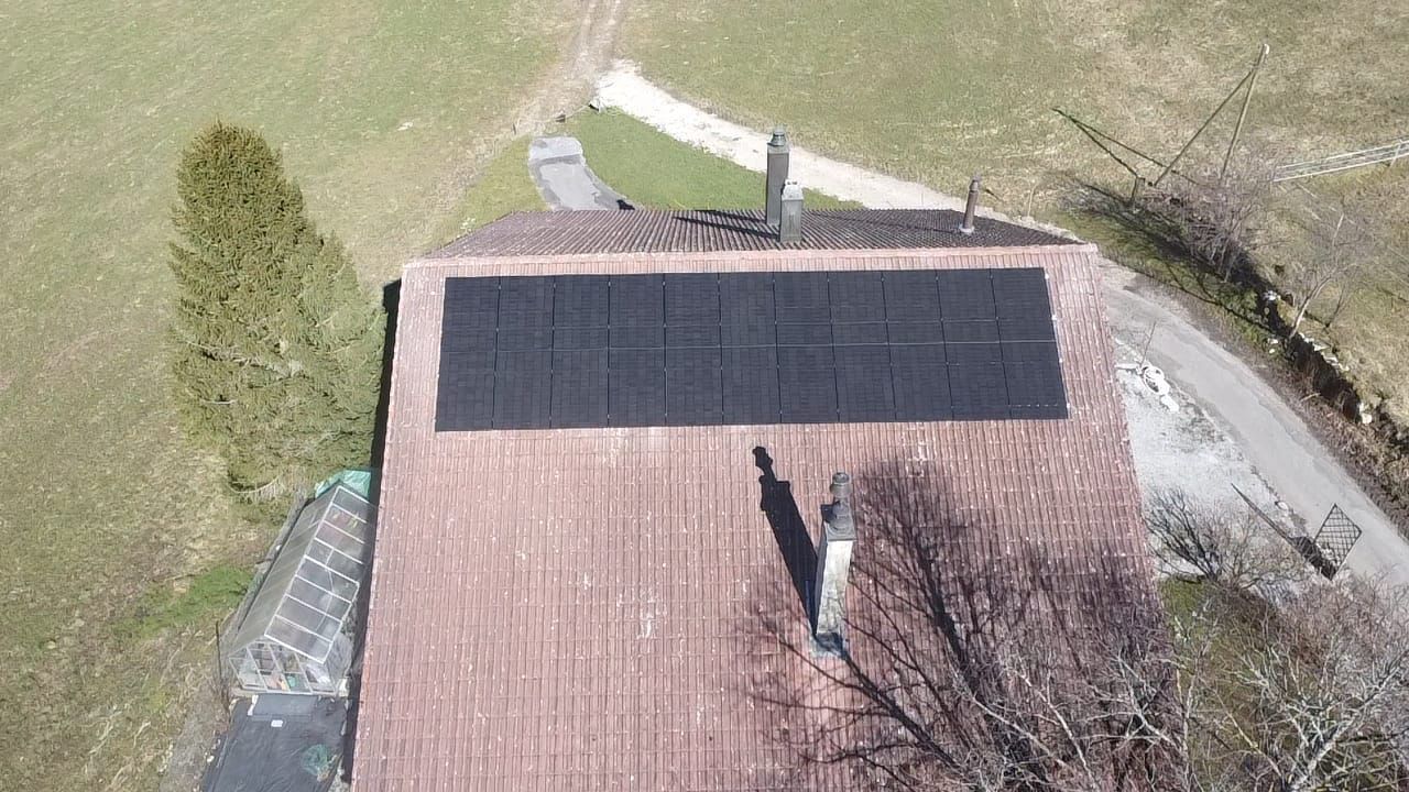 Panneaux photovoltaïques Couvet 