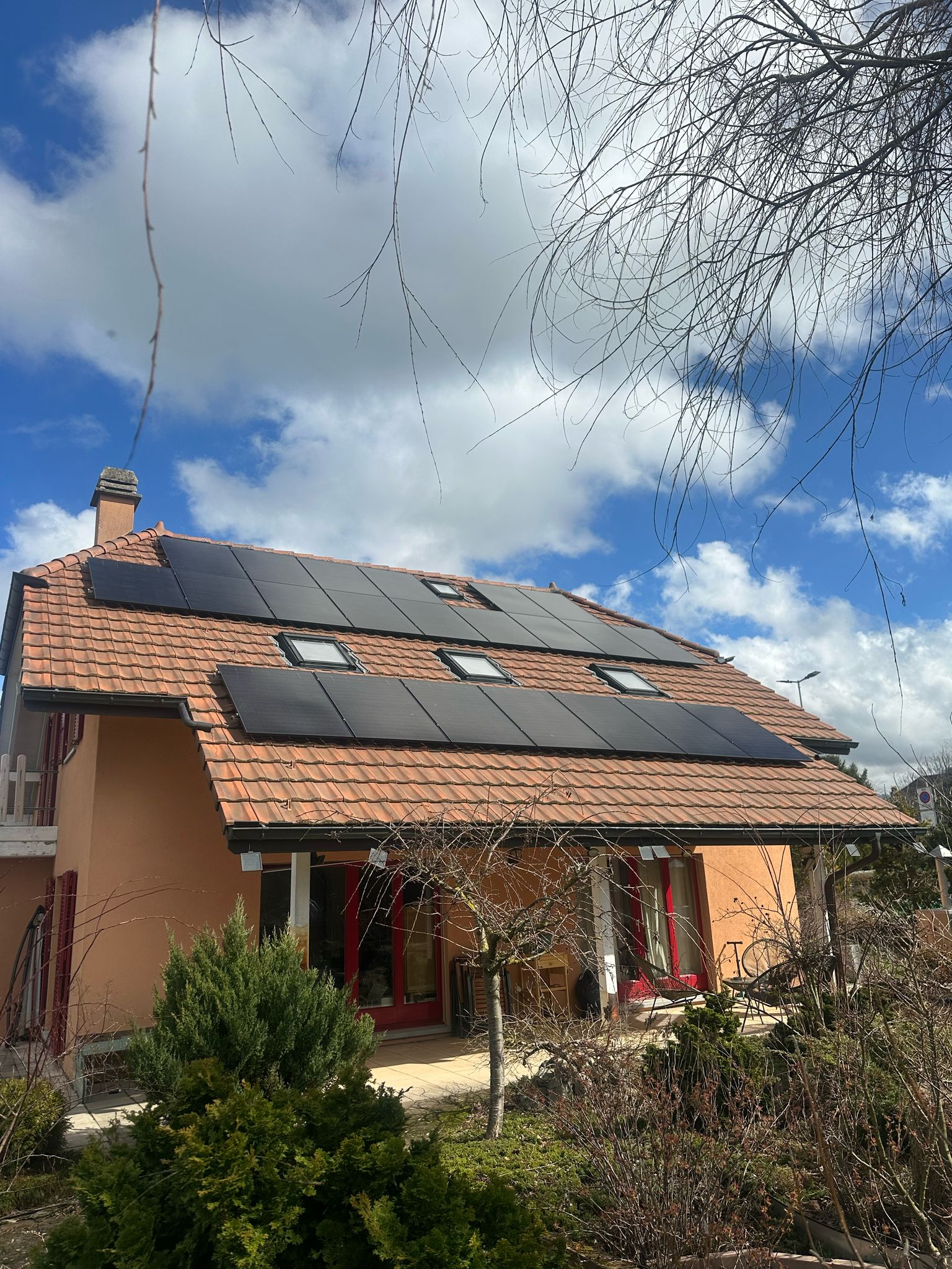 Panneaux photovoltaïques Le Mouret 