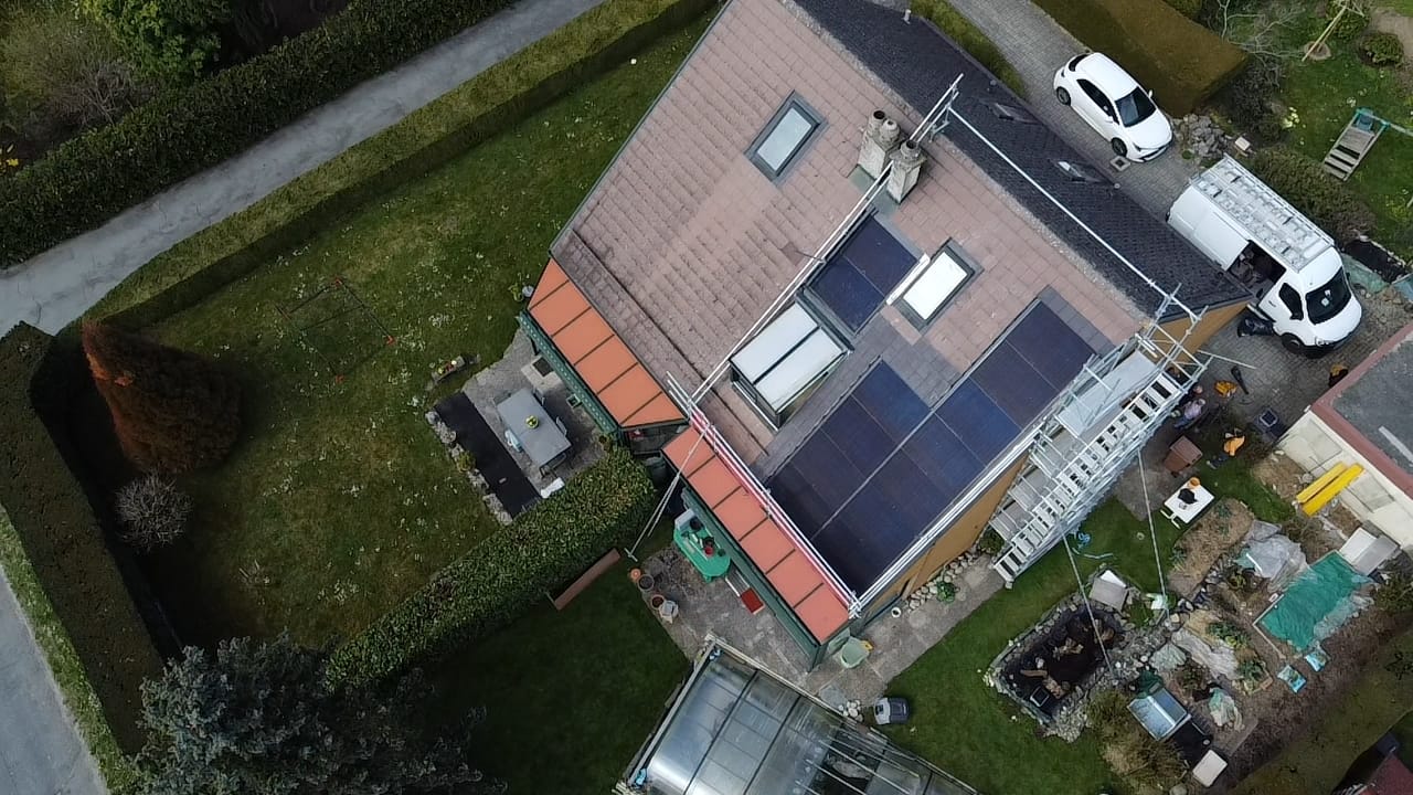 Panneaux photovoltaïques Le Mont sur Lausanne