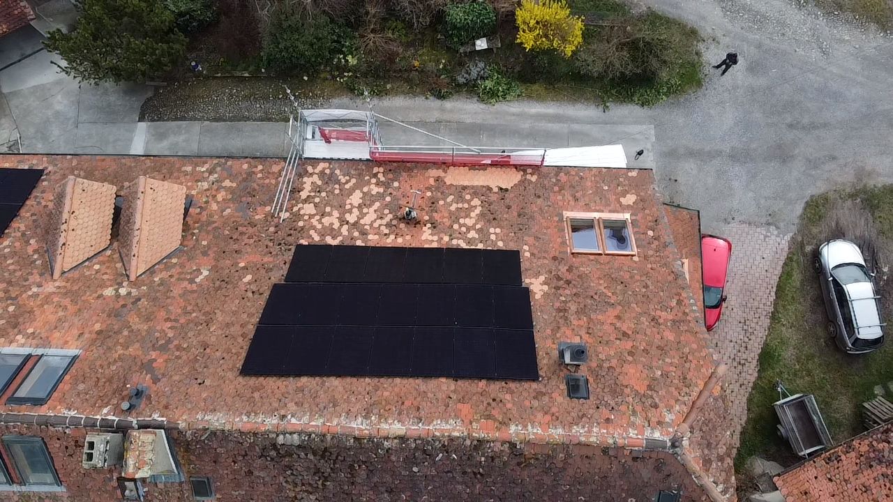 Panneaux photovoltaïques Champtauroz