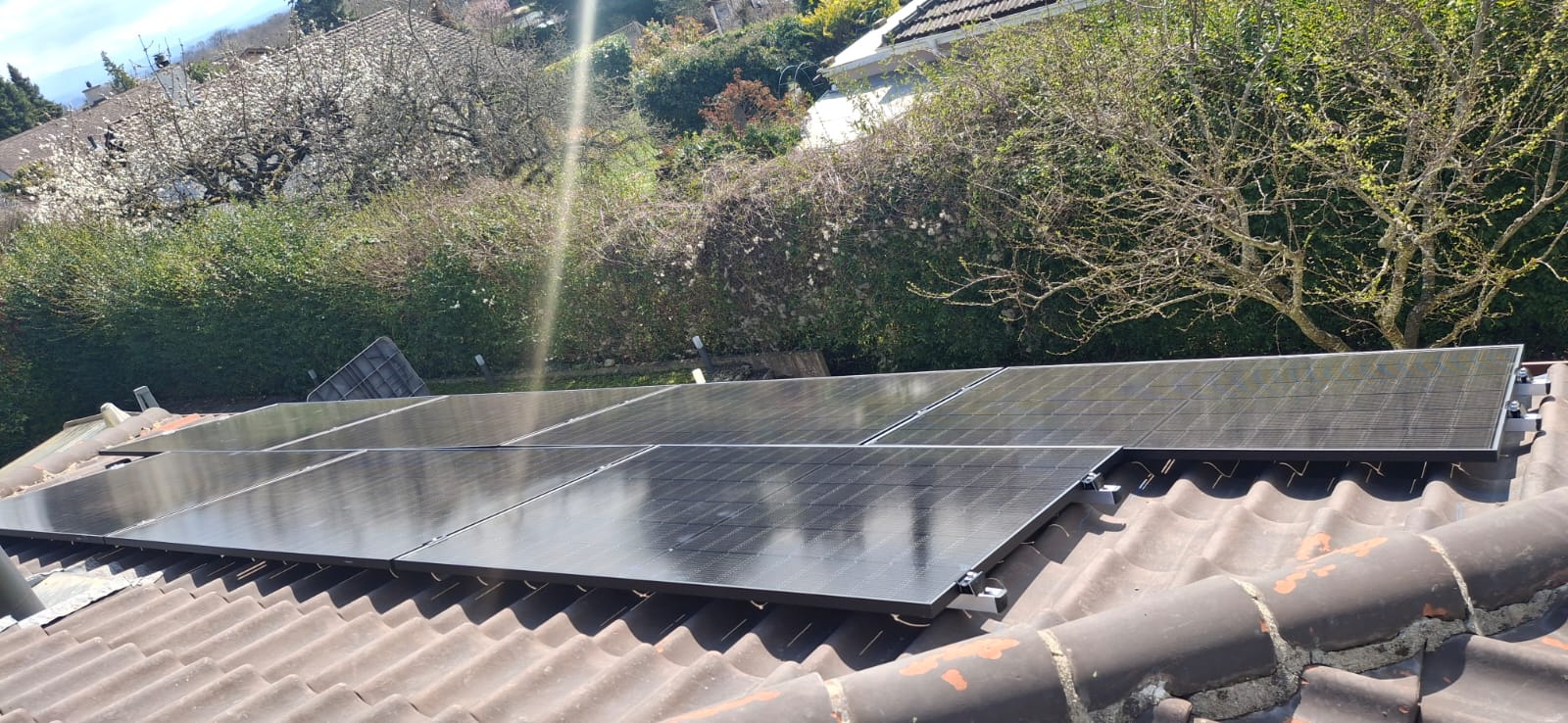 Panneaux photovoltaïques Colombier