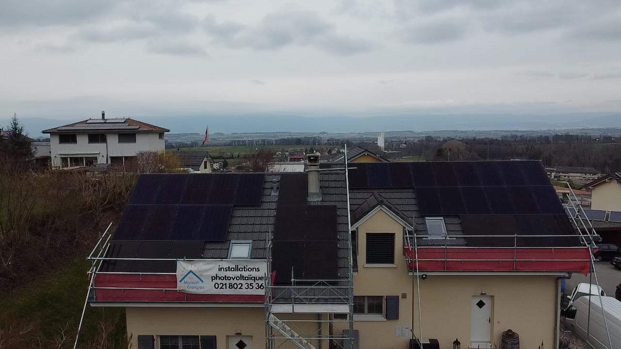 Panneaux photovoltaïques Cousset 