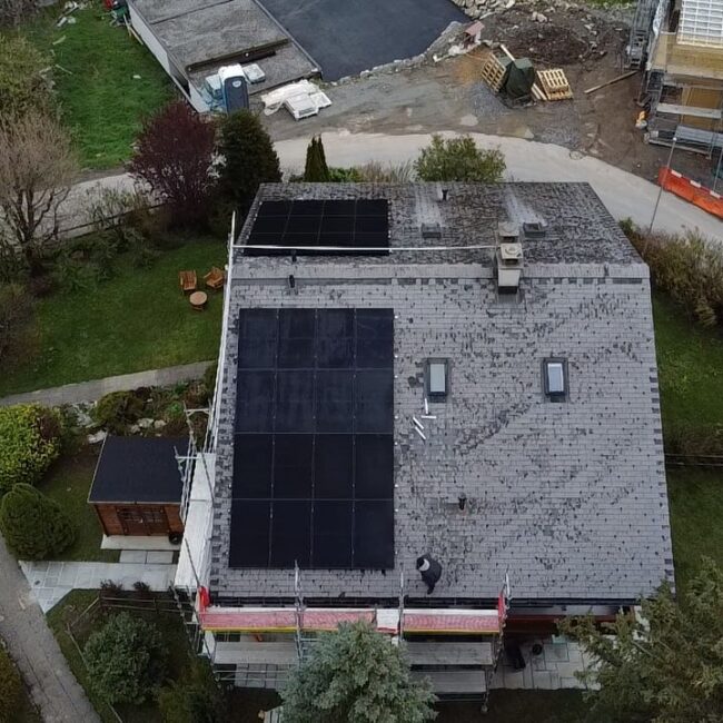 Panneaux photovoltaïques Leysin 